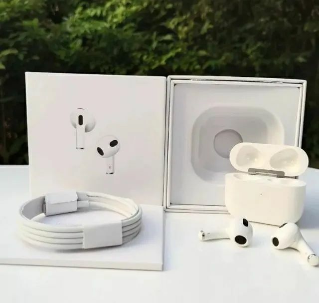 Fones De Ouvido Bluetooth Intra Auricular 3ª Geração Airpods