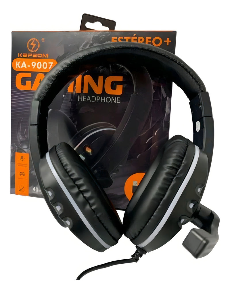 Fone Headphone Gamer Usb Led Estéreo Para Computador 9007
