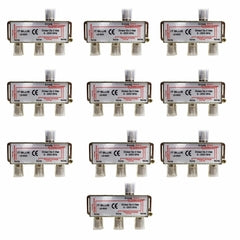 Kit 10 Divisor De Antena 3 Saidas Universal A Cabo Uhf Vhf Digital