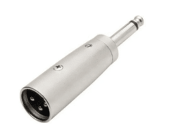 Adaptador Canon Macho para P10 Macho
