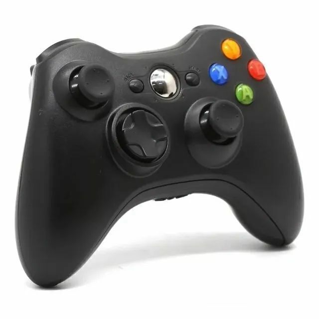 Controle Xbox 360 Com Fio Slim Joystick Pc Emulador Notebook