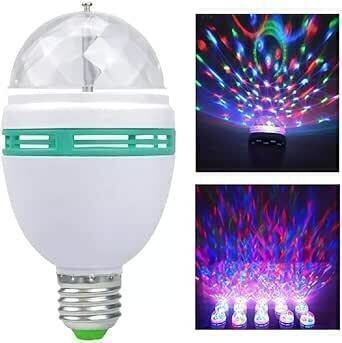 Lâmpada Led 12w Caixa Som Bluetooth 2 Em 1 Mp3 Musica Controle