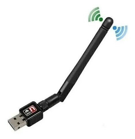 Antena Wifi Adaptador Wireless Usb Computador Sem Fio