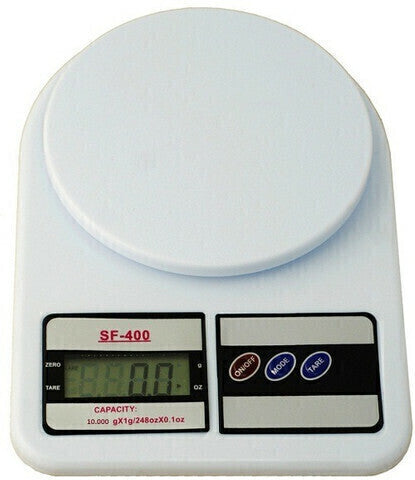 Balança Digital de Precisão Eletrônica 1g a 10kg Cozinha Dieta Comércio