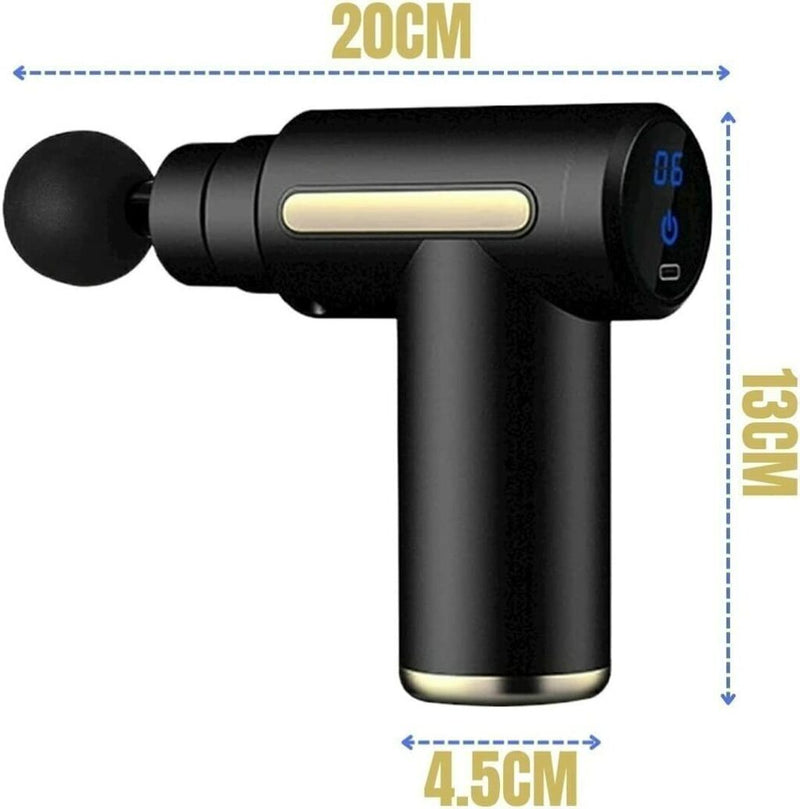 Massageador Elétrico Muscular Profissional Recarregável Usb