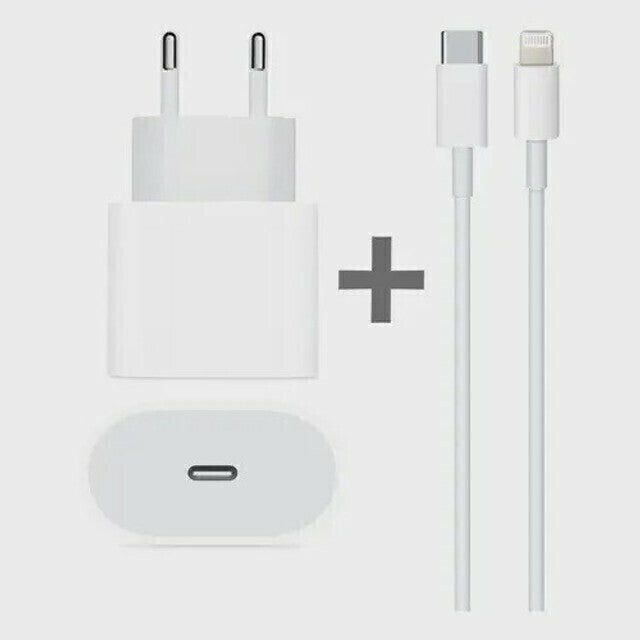 Carregador Turbo para Iphone 20w Tipo C Lightning iphone