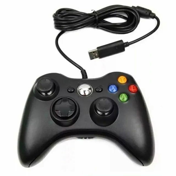 Controle Xbox 360 Com Fio Slim Joystick Pc Emulador Notebook