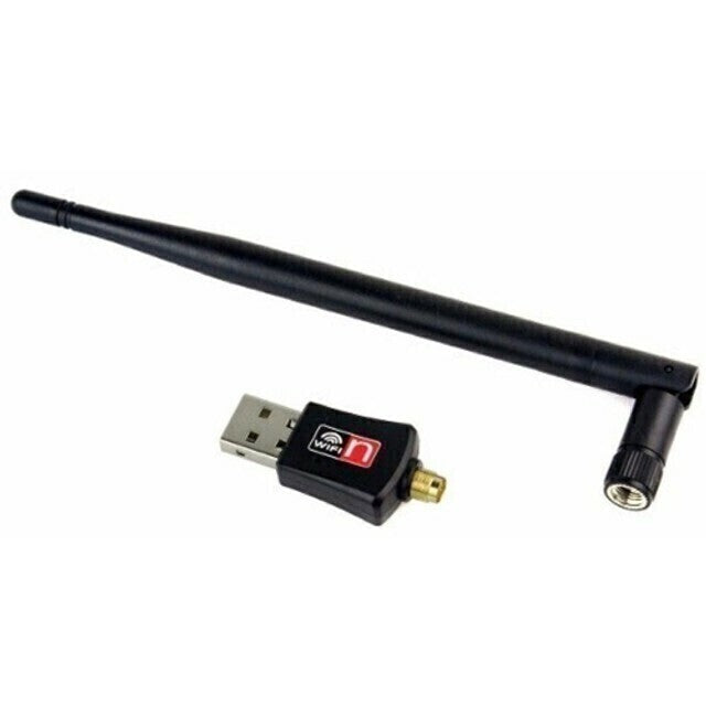 Antena Wifi Adaptador Wireless Usb Computador Sem Fio