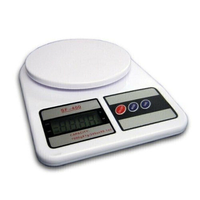 Balança Digital de Precisão Eletrônica 1g a 10kg Cozinha Dieta Comércio
