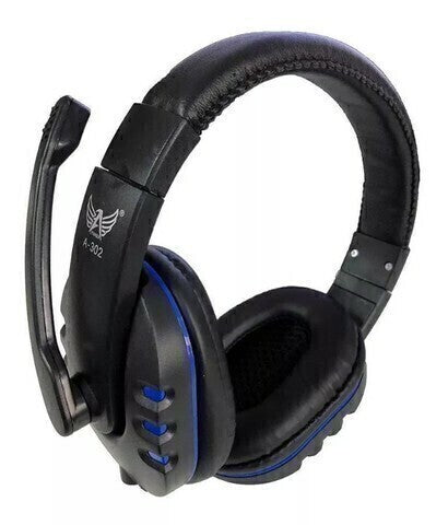 Fone De Ouvido Gamer Headset Com Microfone A-302