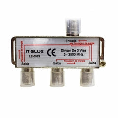 Kit 10 Divisor De Antena 3 Saidas Universal A Cabo Uhf Vhf Digital