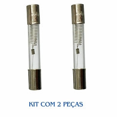 2x Fusivel De Microondas De 0,8 Amp Com Retardo 800mah 5kv