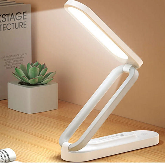 Luminária de mesa Led recarregável dobrável